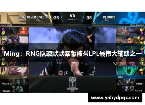 Ming：RNG队魂默默奉献被誉LPL最伟大辅助之一